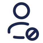User Block SVG Icon